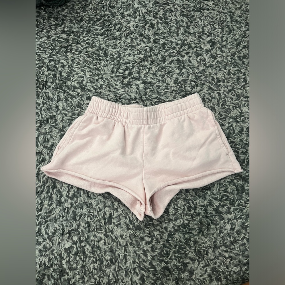 Garage '90s Low Rise Shorts Chalk Pink Size XS